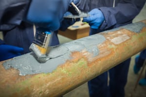 epoxy coating pipe